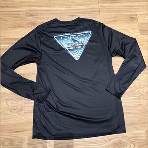 Columbia Black FISHING SHIRT MEDIUM MENS